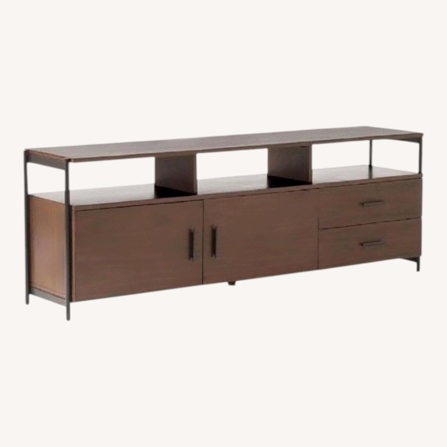 West Elm Foundry Media Console, 69", Dark Walnut - image-0