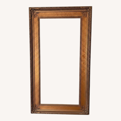 Used Vintage/Antique Dark Brown Wall Mirror for sale on AptDeco