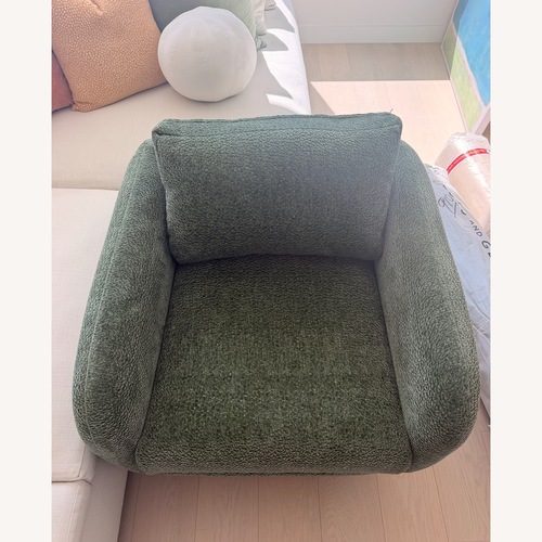 Used Mitchell Gold + Bob Williams Green Accent Chair for sale on AptDeco