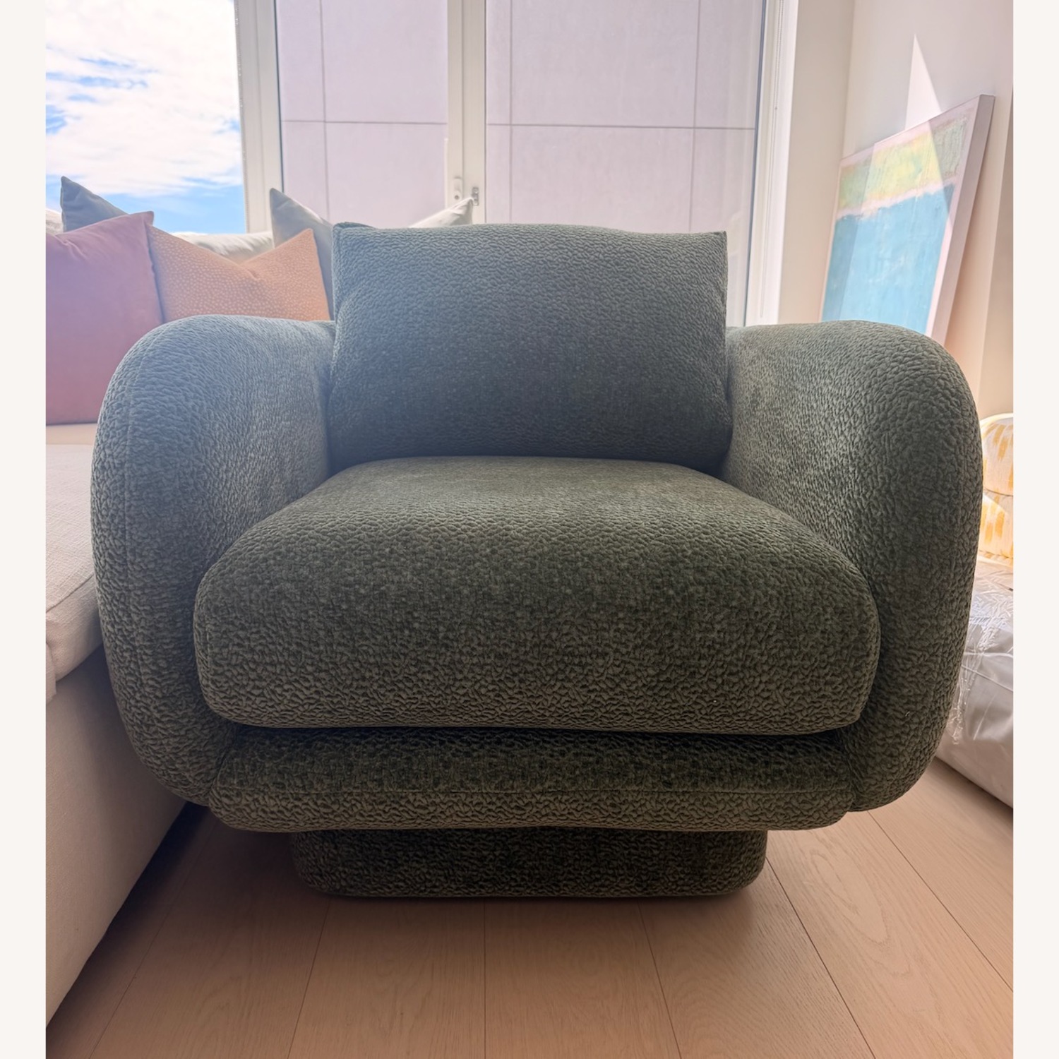 Mitchell Gold + Bob Williams Green Accent Chair - image-2