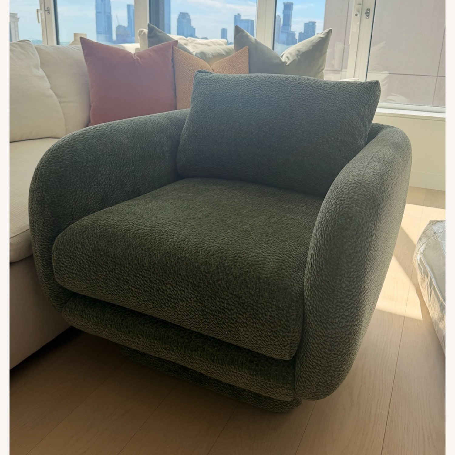 Mitchell Gold + Bob Williams Green Accent Chair - image-4