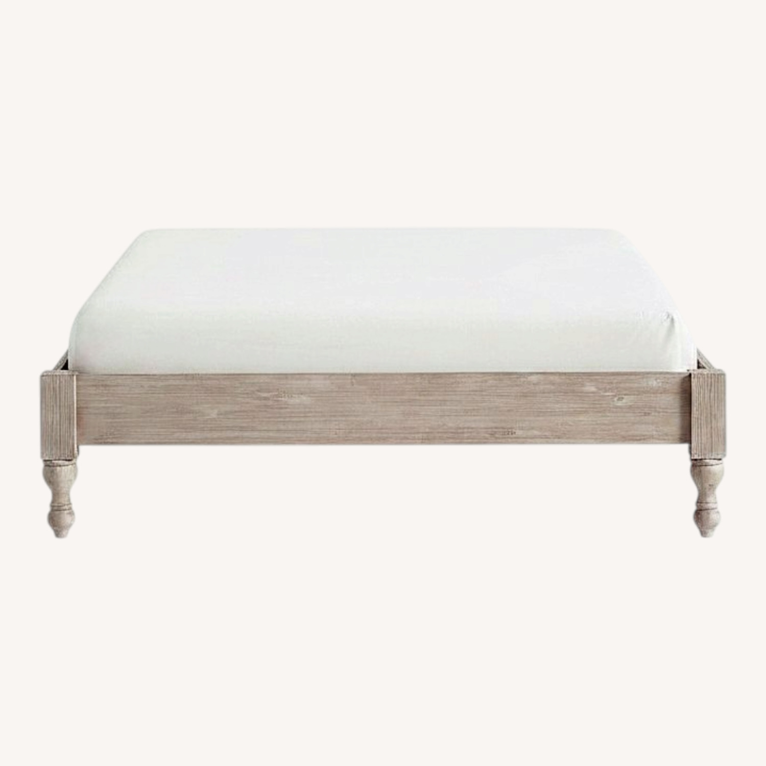 Pottery Barn Teen Bellevue Queen Bellevue Bed in Weathered White - image-0