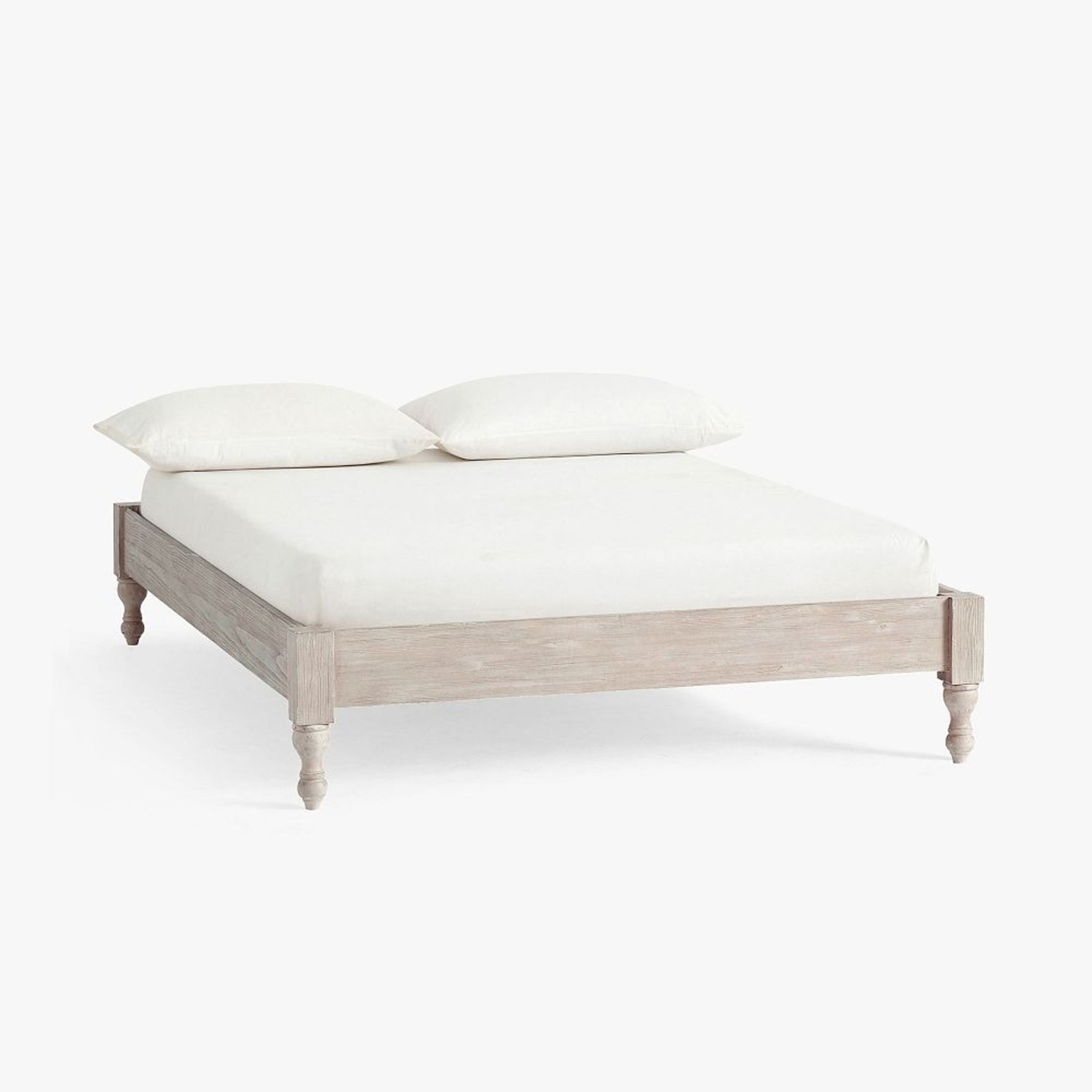 Pottery Barn Teen Bellevue Queen Bellevue Bed in Weathered White - image-4