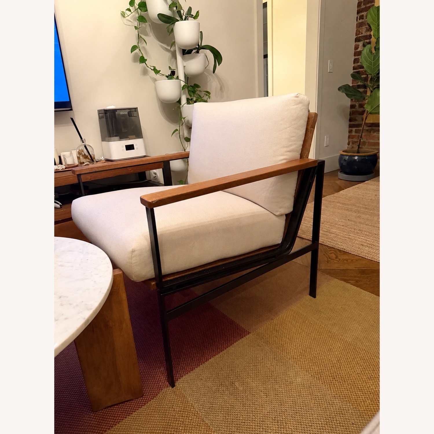 Ashley Furniture Wood Accent Chair - image-1