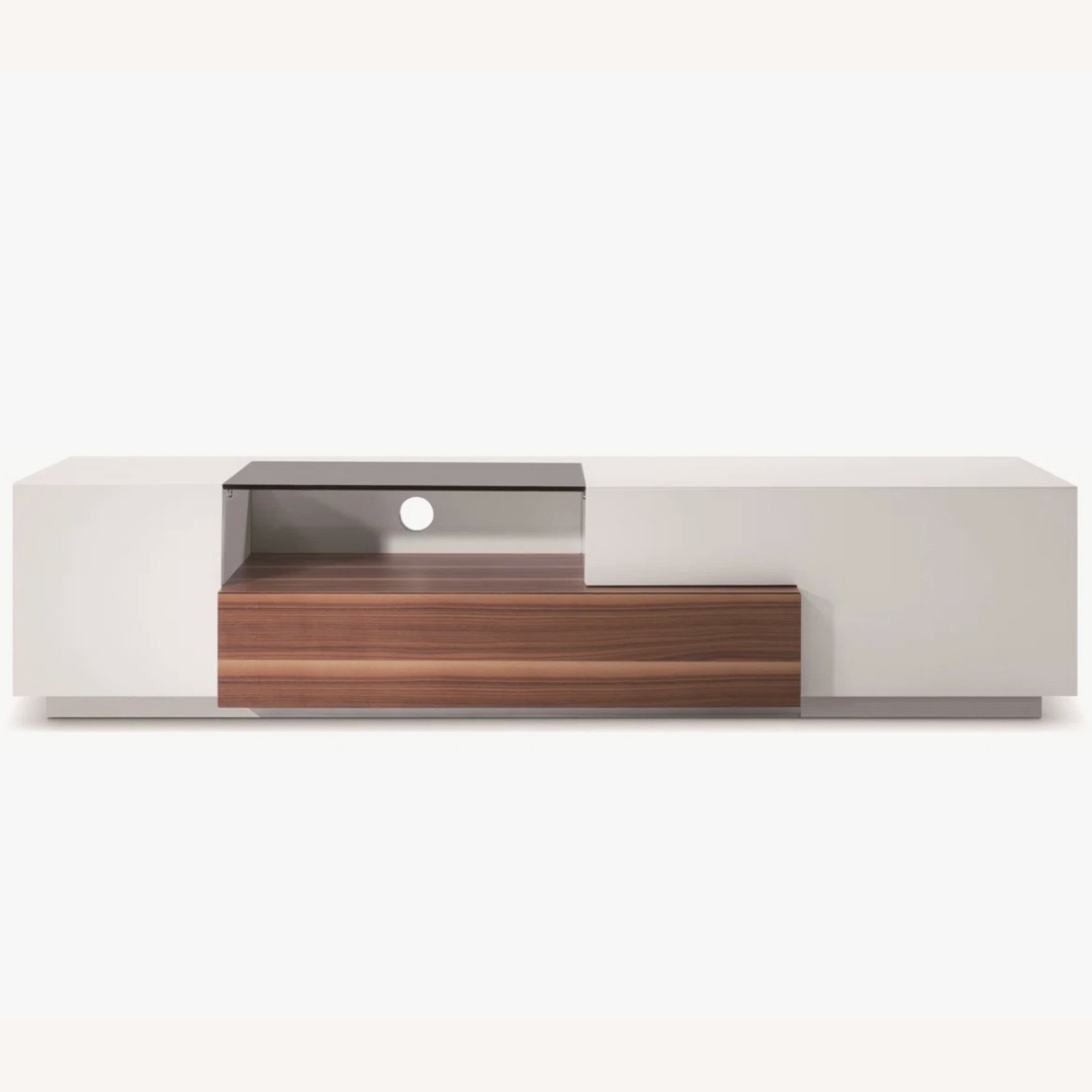 Wayfair Verneuil White Wood Media Storage - image-5