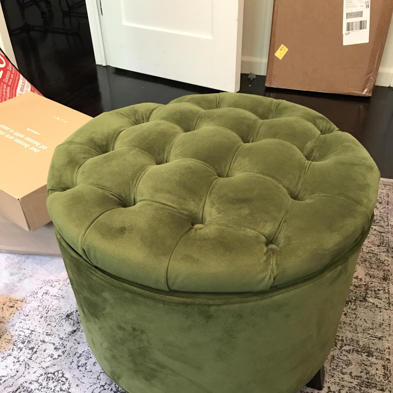 Safavieh Amelia Ottoman W Storage - image-1