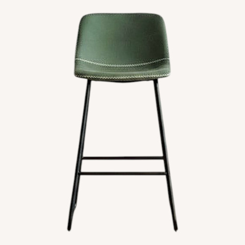 Used Green Stools - Set of 4 for sale on AptDeco