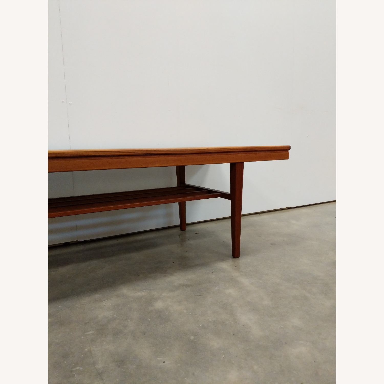 Vintage Mid Century Modern Teak Coffee Table - image-6
