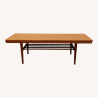 Vintage Mid Century Modern Teak Coffee Table