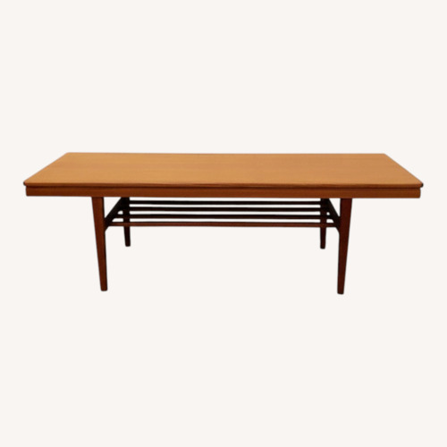 Used Vintage Mid Century Modern Teak Coffee Table for sale on AptDeco