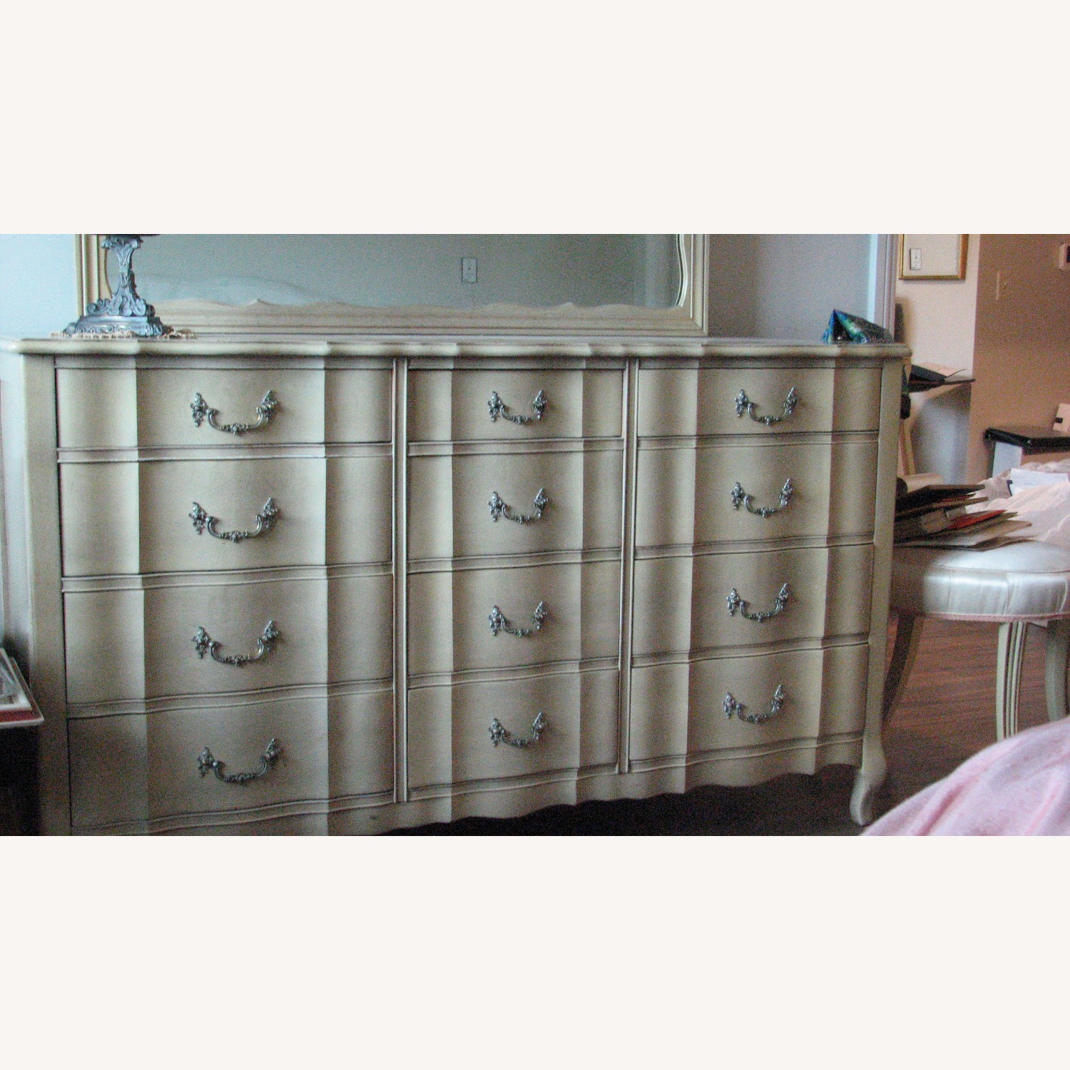 Vintage '50s Dresser/Mirror - image-1