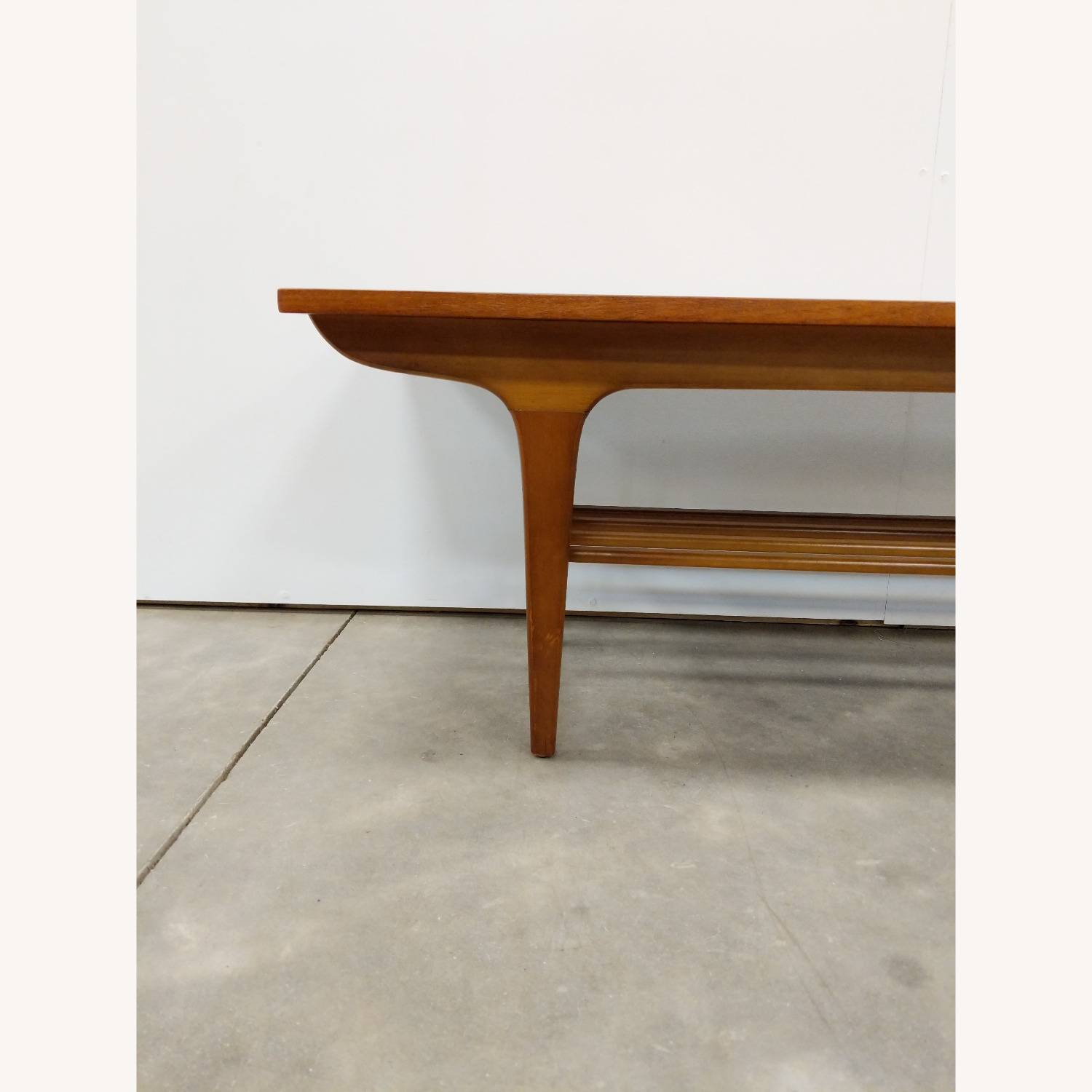 Vintage Mid Century Modern Teak Coffee Table - image-5