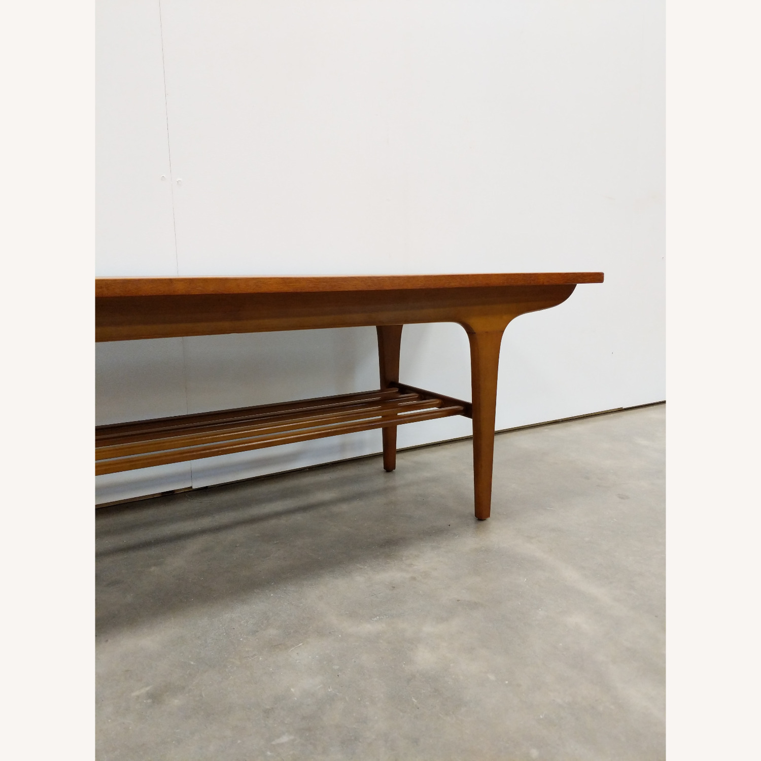 Vintage Mid Century Modern Teak Coffee Table - image-6