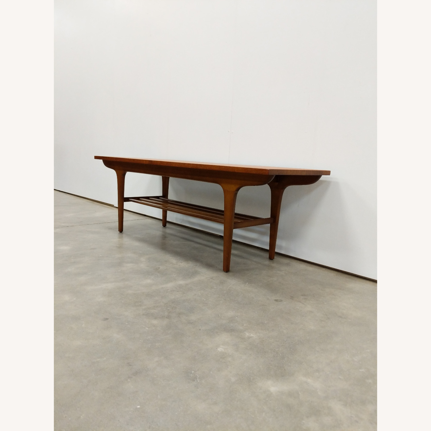 Vintage Mid Century Modern Teak Coffee Table - image-3