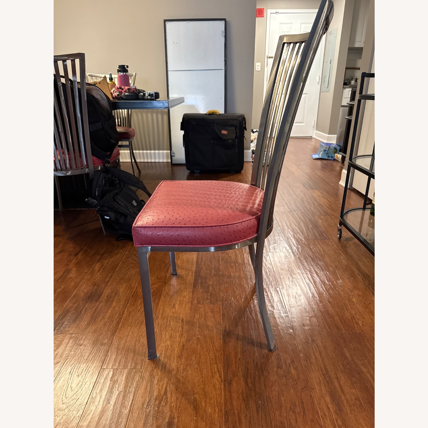 Johnston Casuals Furniture Red Dining Chairs - image-3