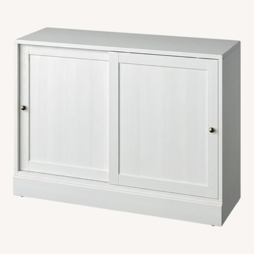 Used IKEA HAVSTA White Sideboard for sale on AptDeco