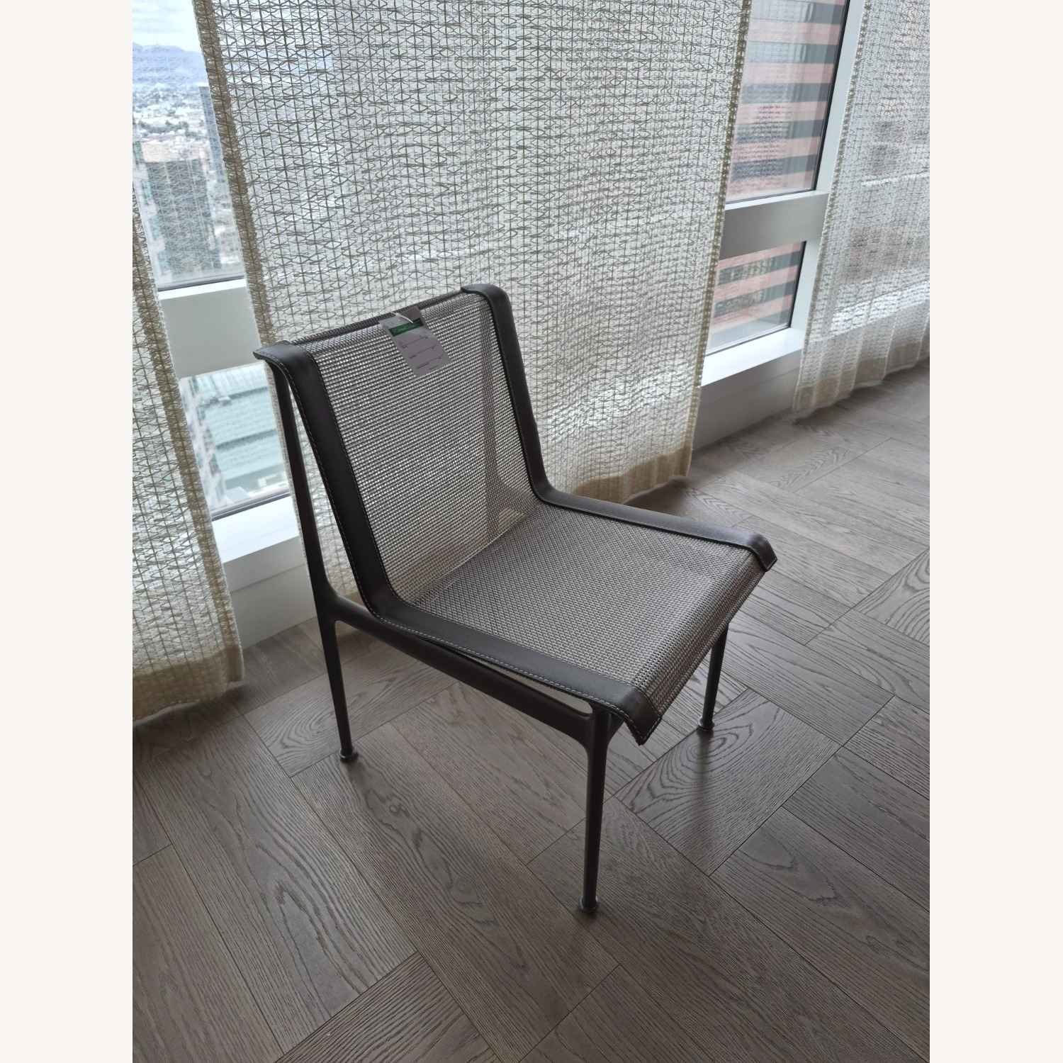 Knoll Richard Schultz Light Gray Dining Chairs - image-3