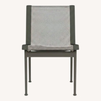 Knoll Richard Schultz Light Gray Dining Chairs