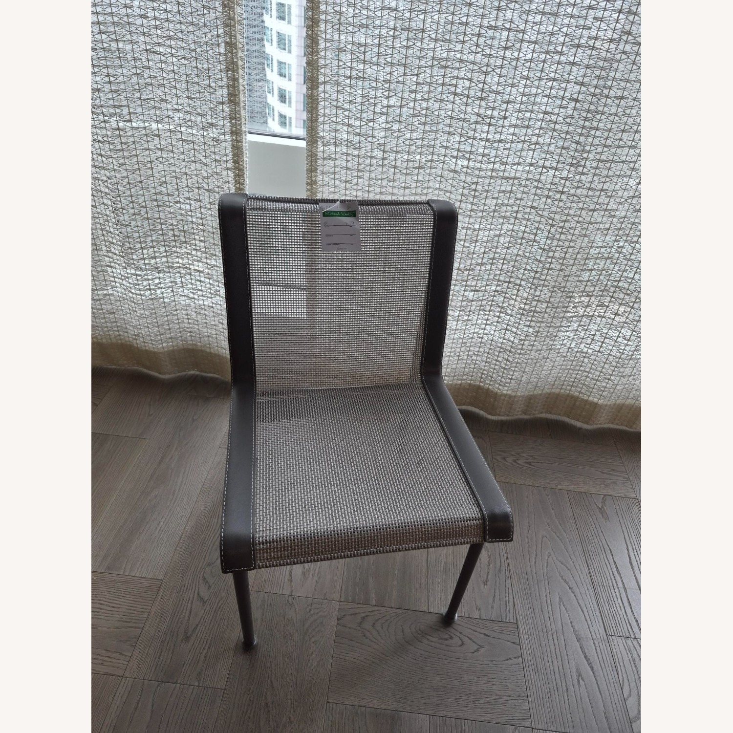 Knoll Richard Schultz Light Gray Dining Chairs - image-1