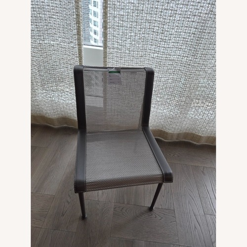 Used Knoll Richard Schultz Light Gray Dining Chairs for sale on AptDeco