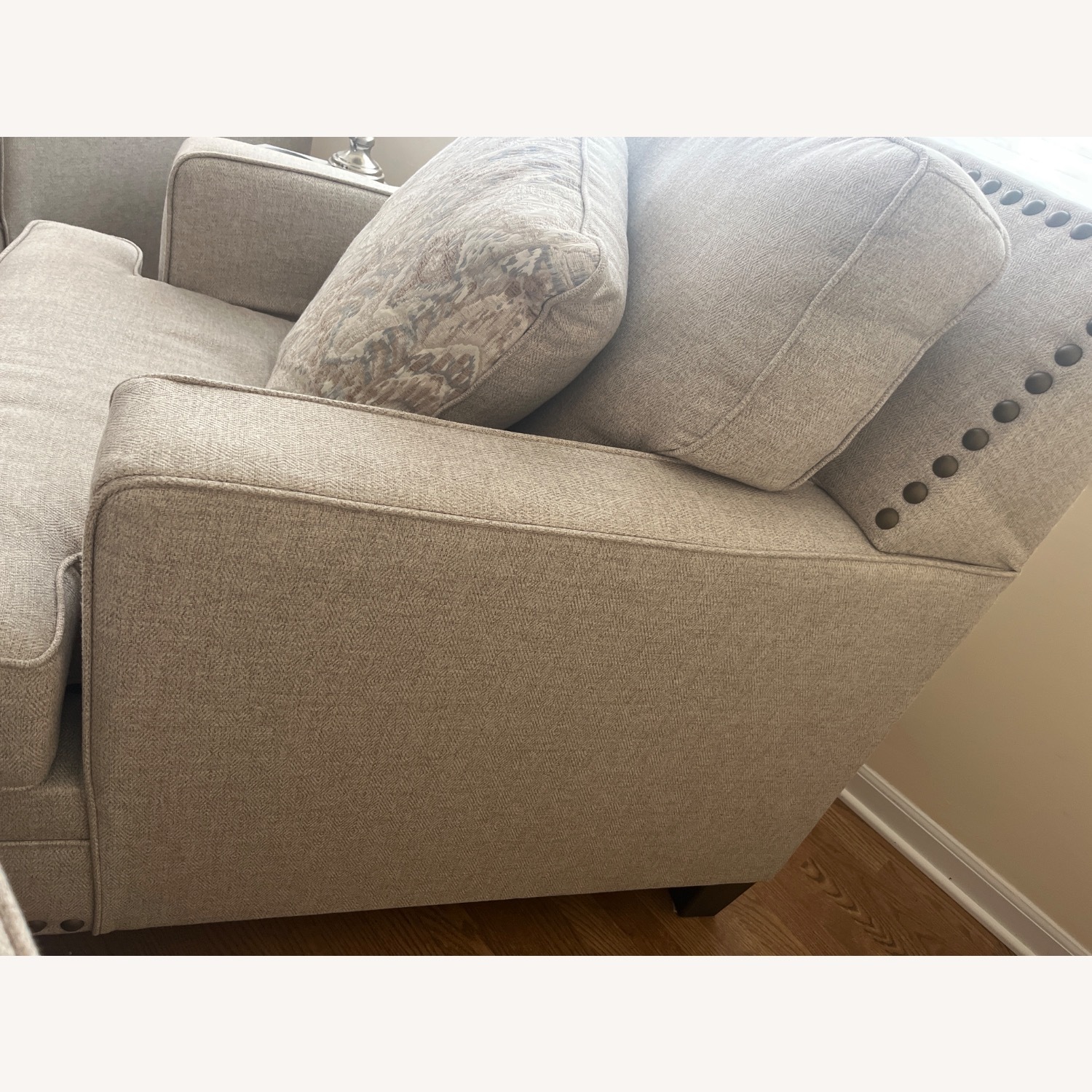 Ashley Furniture Claredon Natural Linen Accent Chairs - image-4