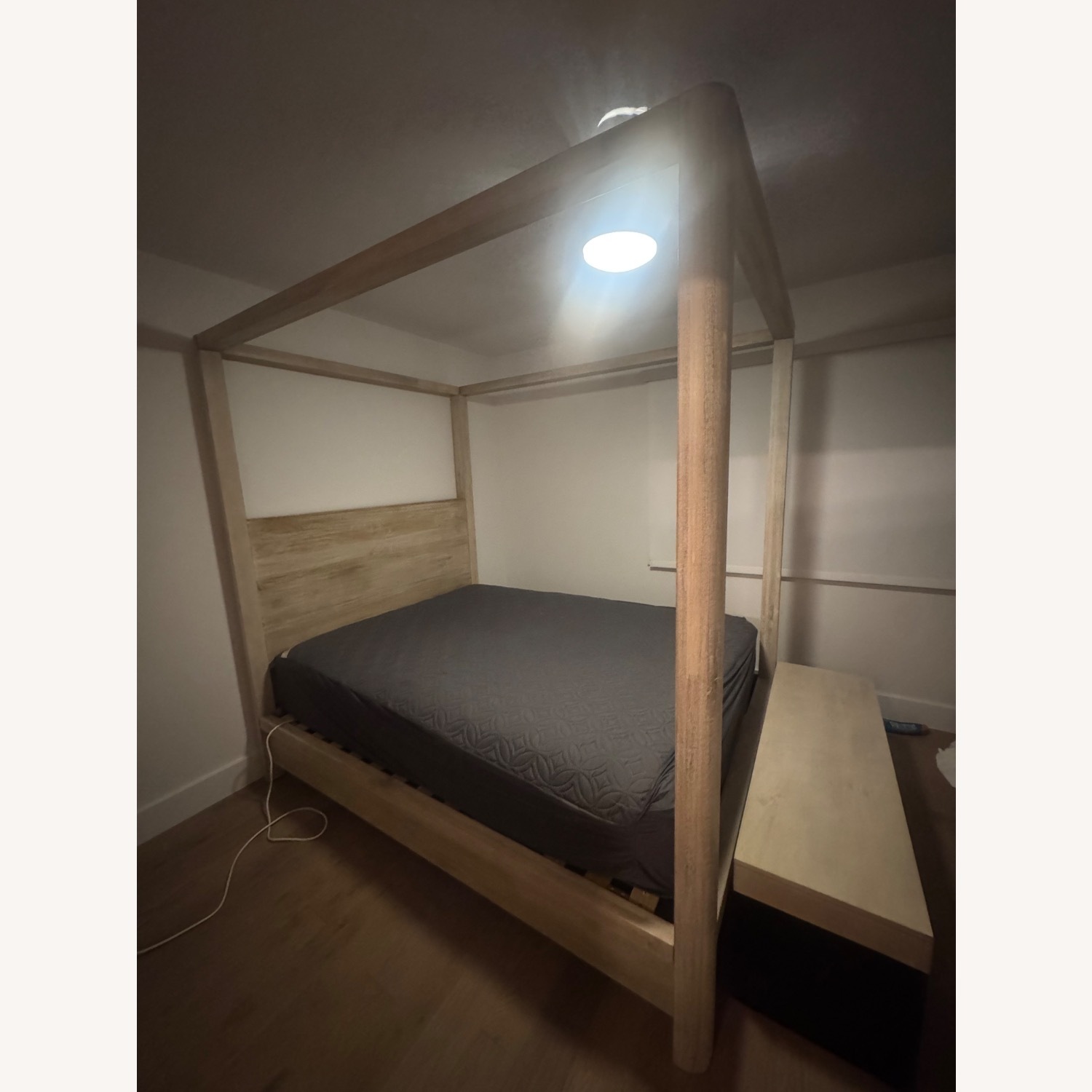 Pottery Barn Queen Bed  - image-3