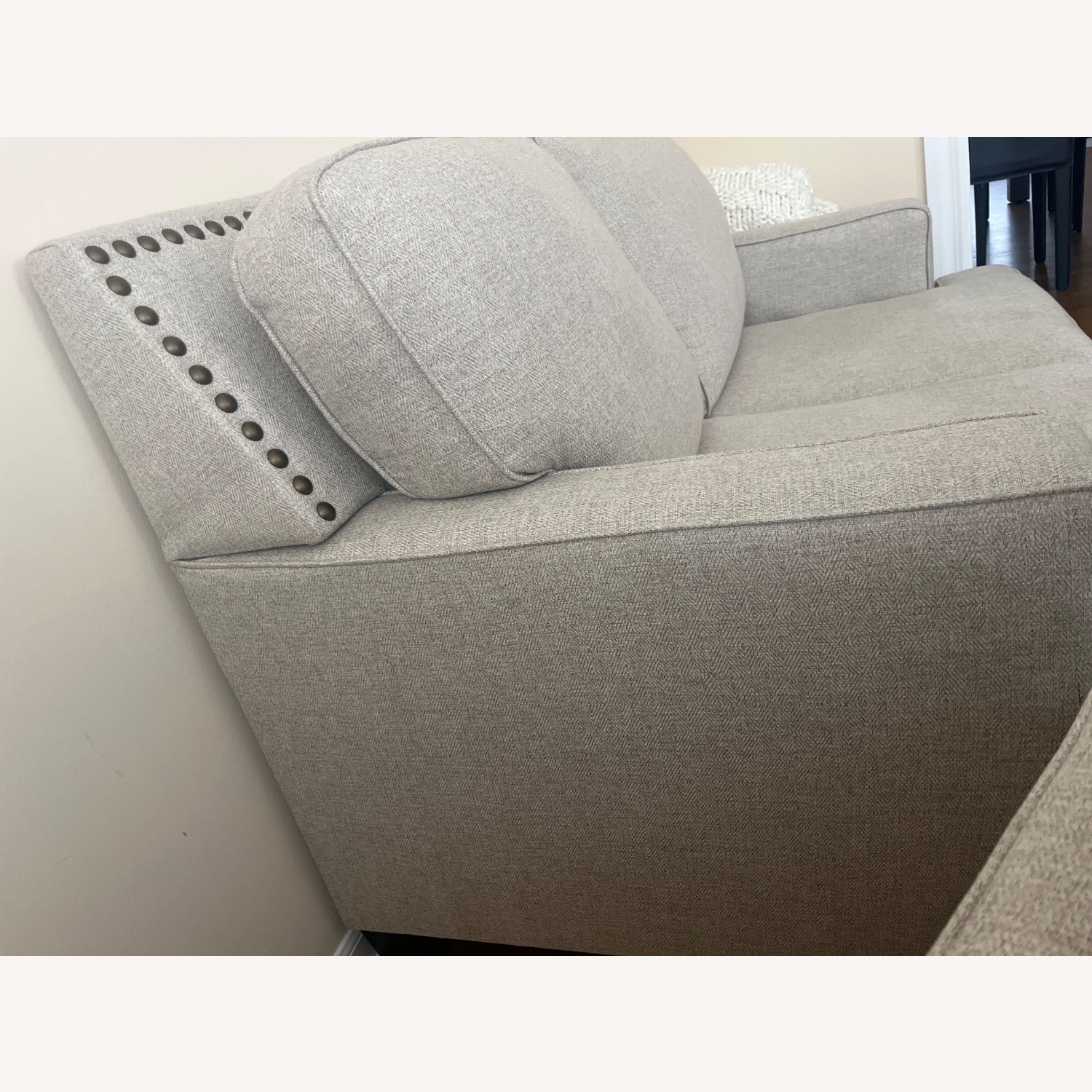 Ashley Furniture Claredon Natural Linen Loveseat - image-2