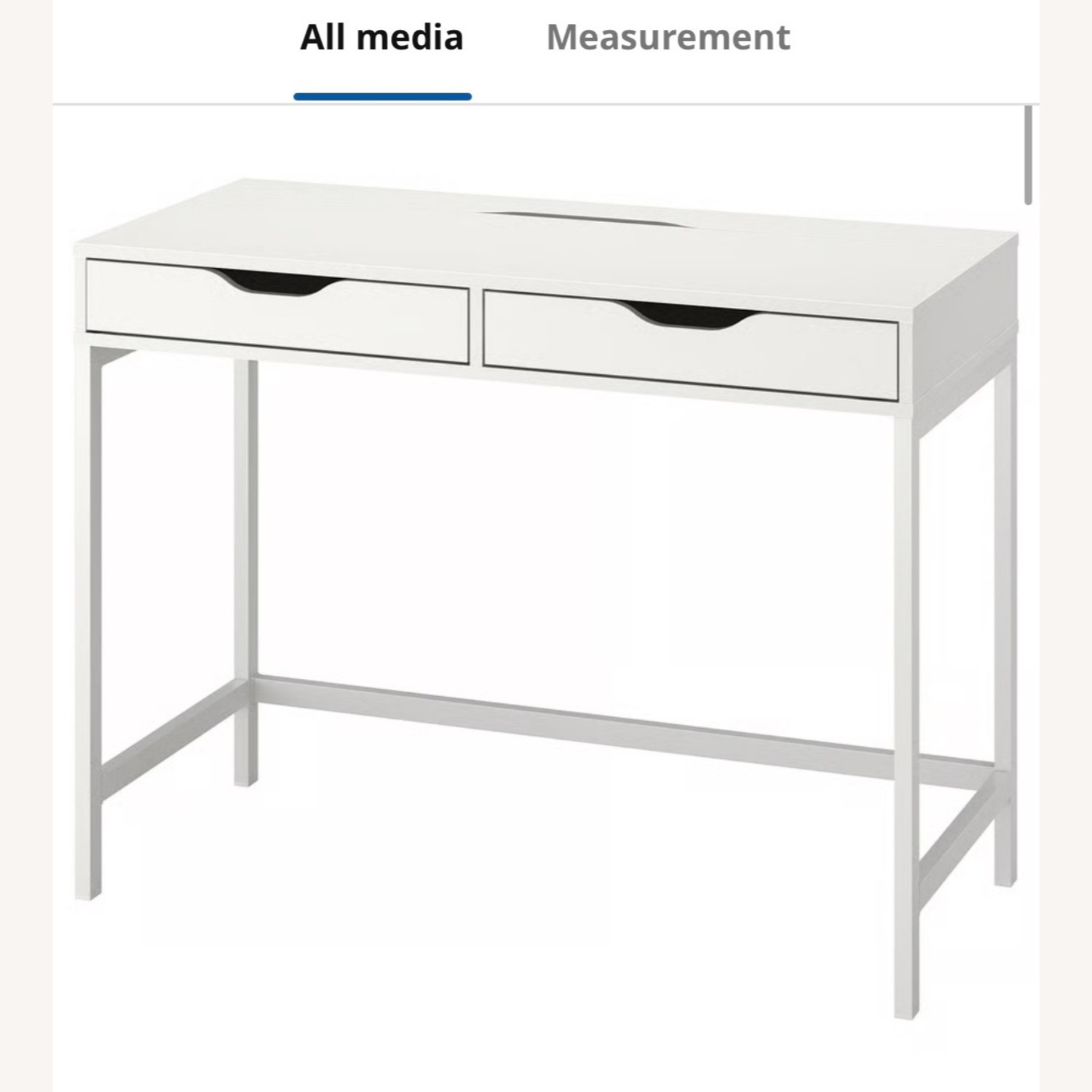 IKEA Alex Study Desk White - image-4