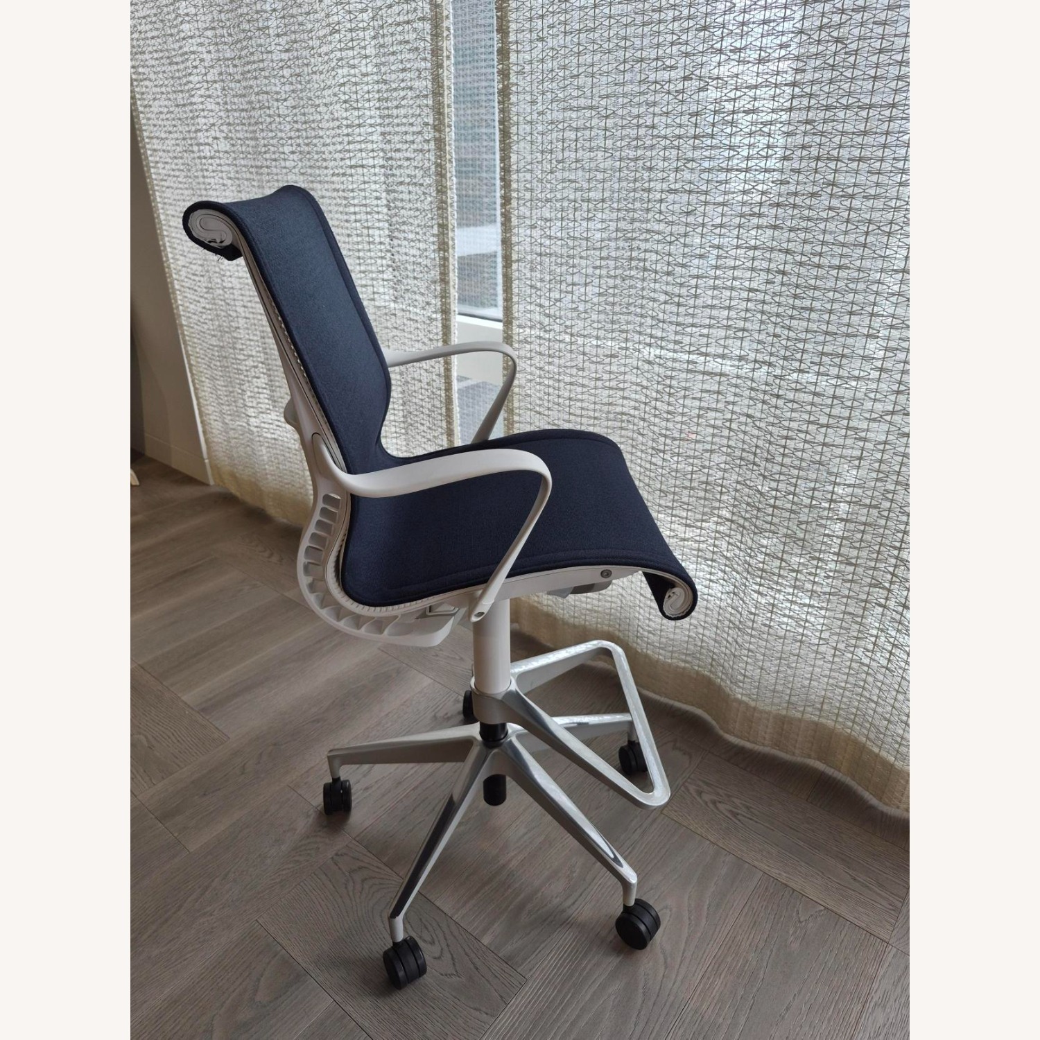 Herman Miller Setu Blue Office Chairs - image-3