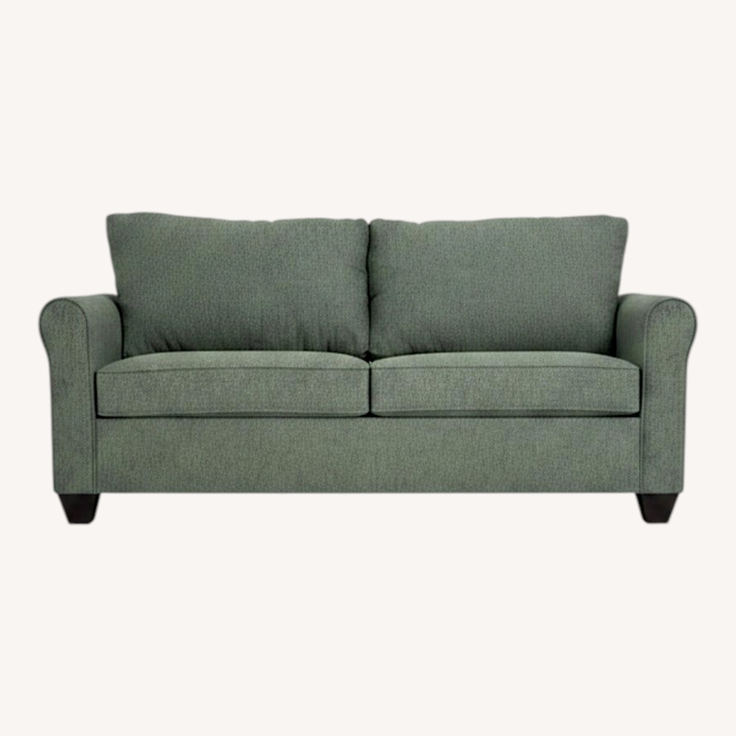 Bob's Discount Furniture Green Sleeper Sofa - image-0