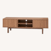 IKEA Stockholm Oak TV Unit with Storage