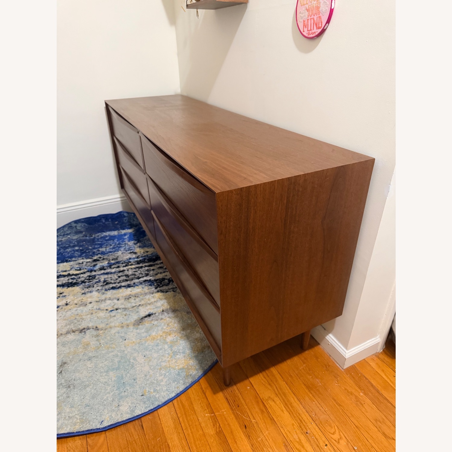 Article Lenia Dark Brown Wood Dresser - image-2