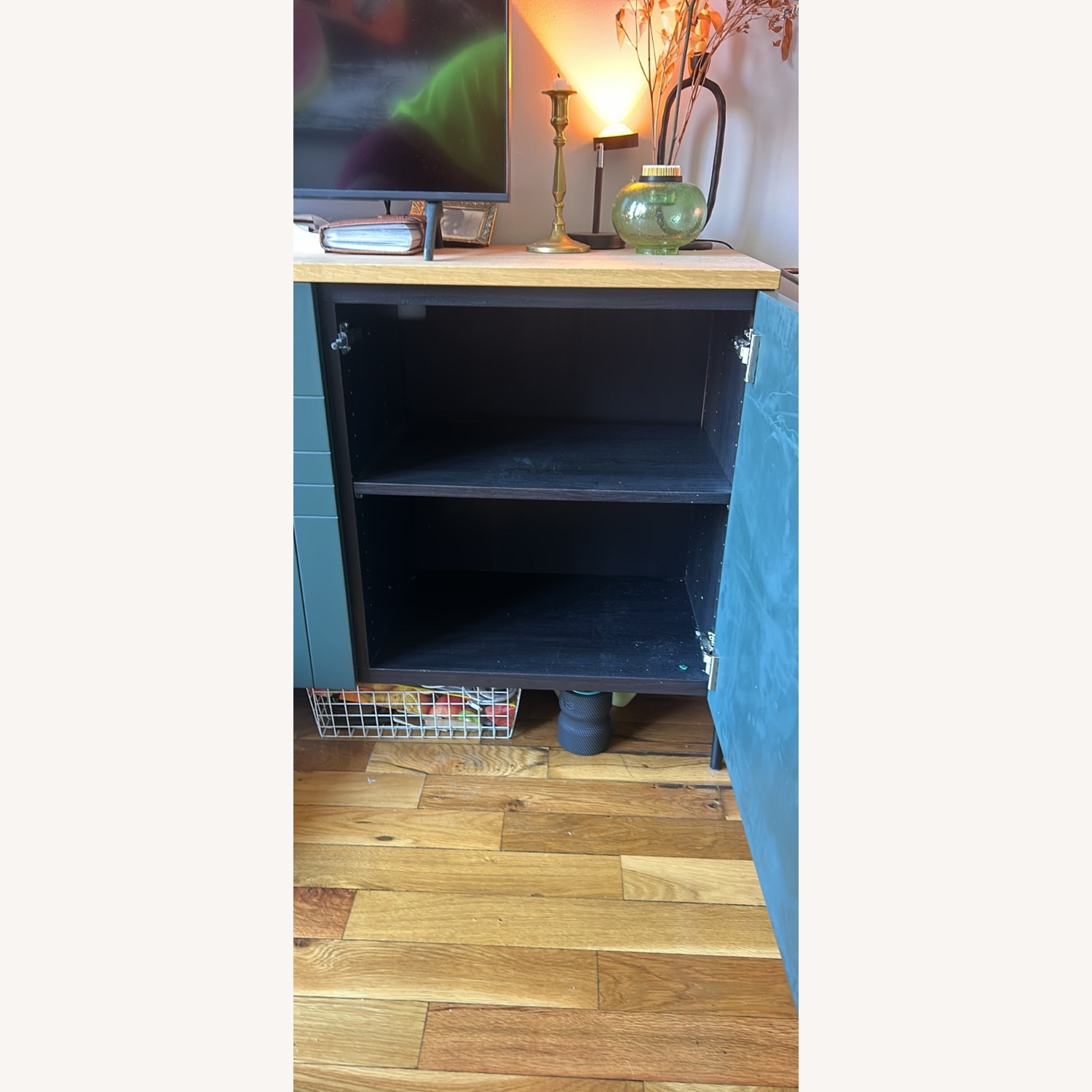 IKEA Besta Green Media Storage - image-3