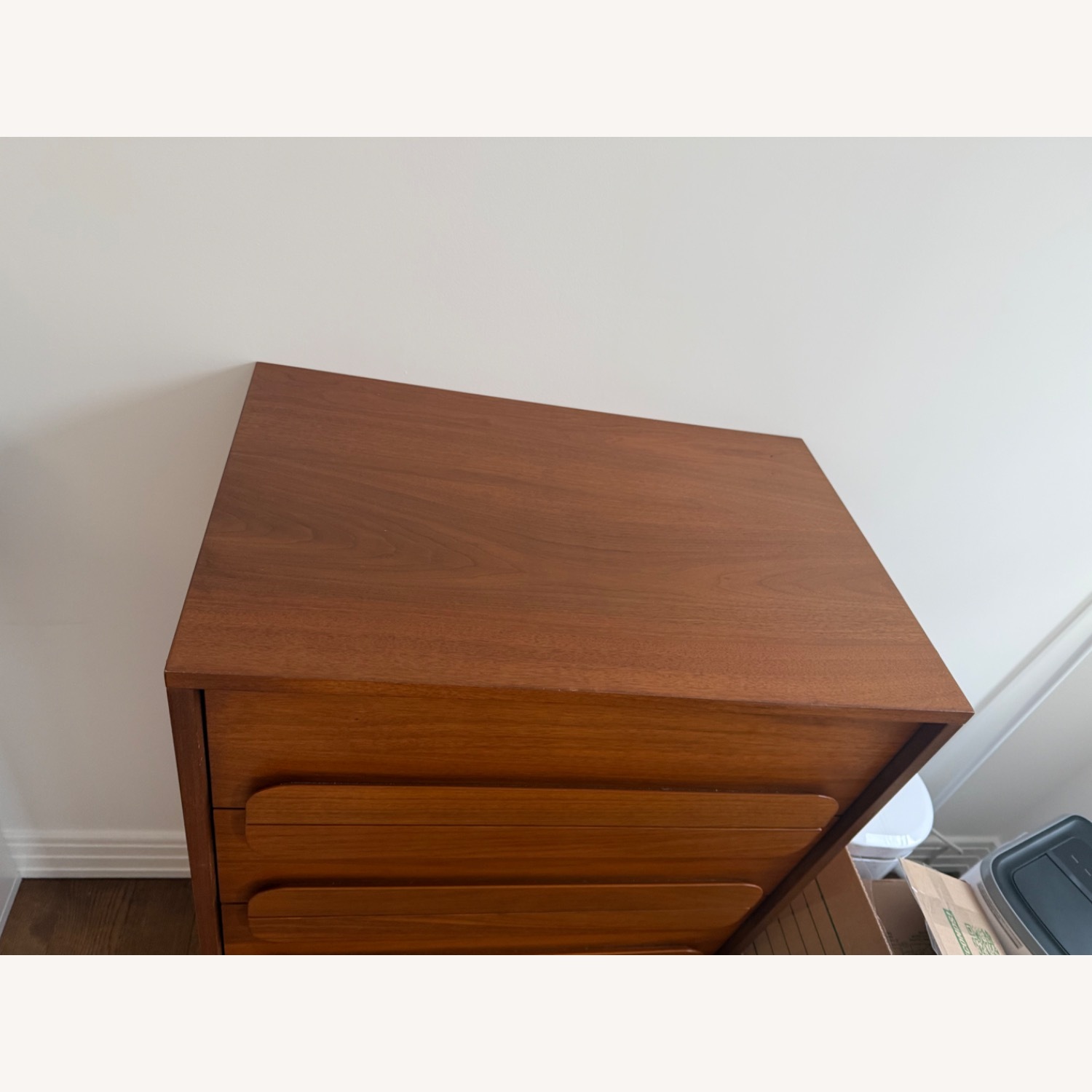 West Elm Gemini Dark Brown Wood Dresser - image-3
