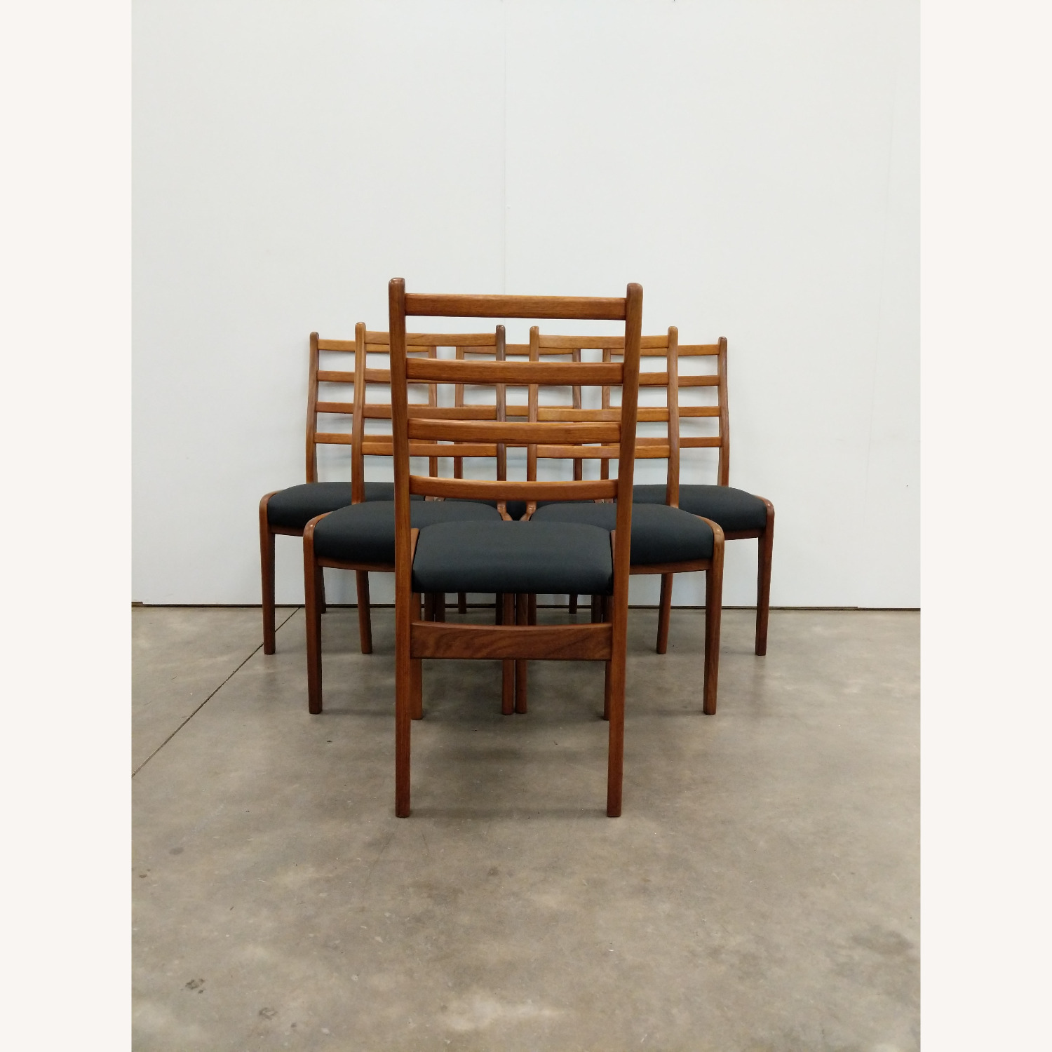 6 Vintage Mid Century Modern G Plan Dining Chairs - image-3