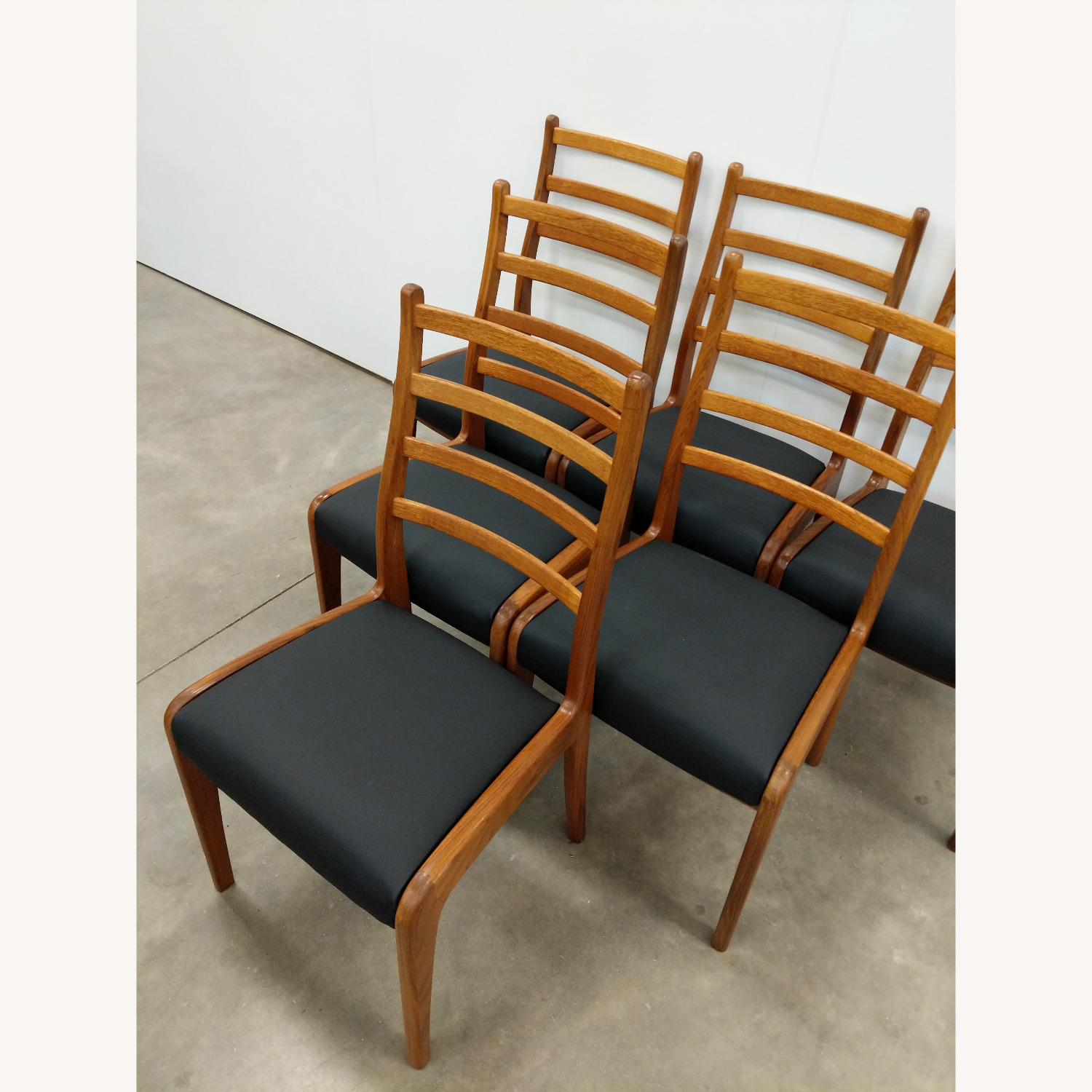 6 Vintage Mid Century Modern G Plan Dining Chairs - image-8