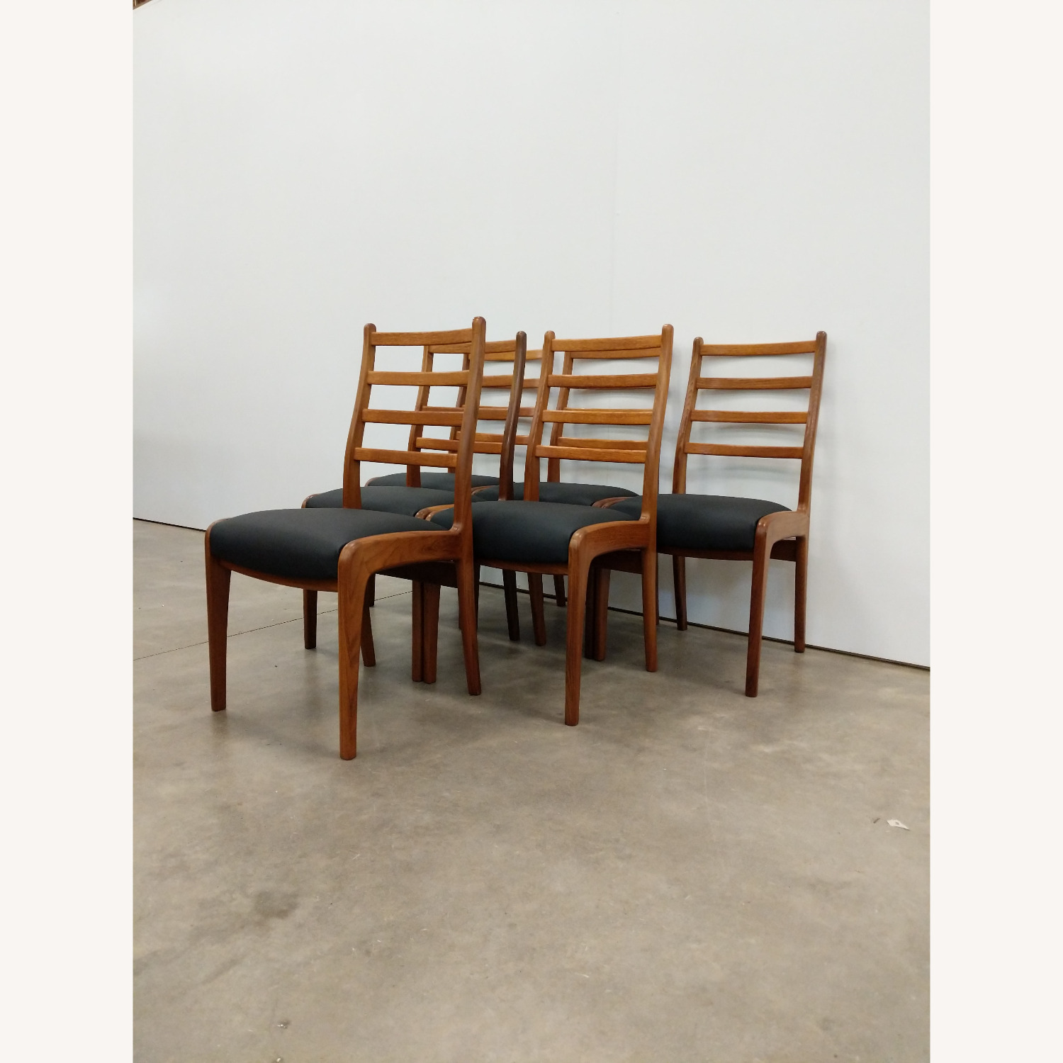 6 Vintage Mid Century Modern G Plan Dining Chairs - image-6