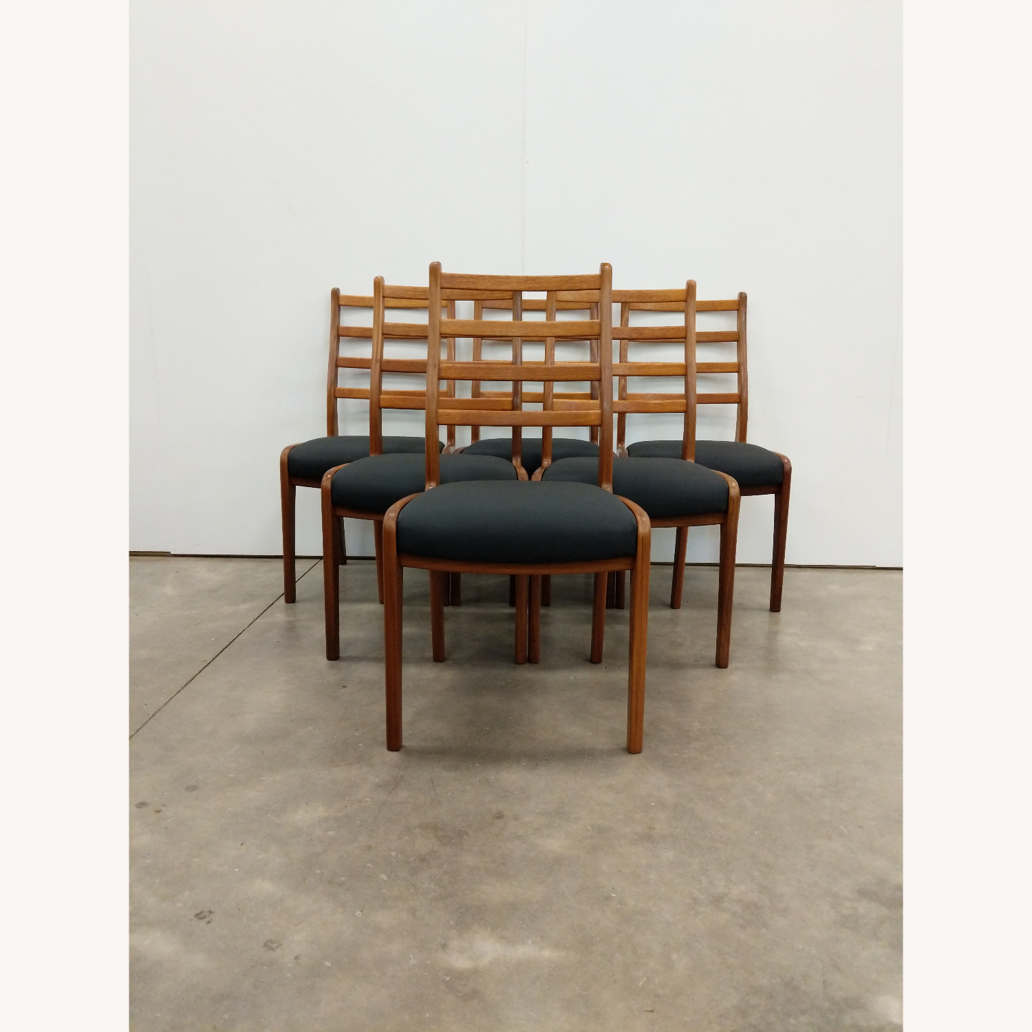 6 Vintage Mid Century Modern G Plan Dining Chairs - image-5