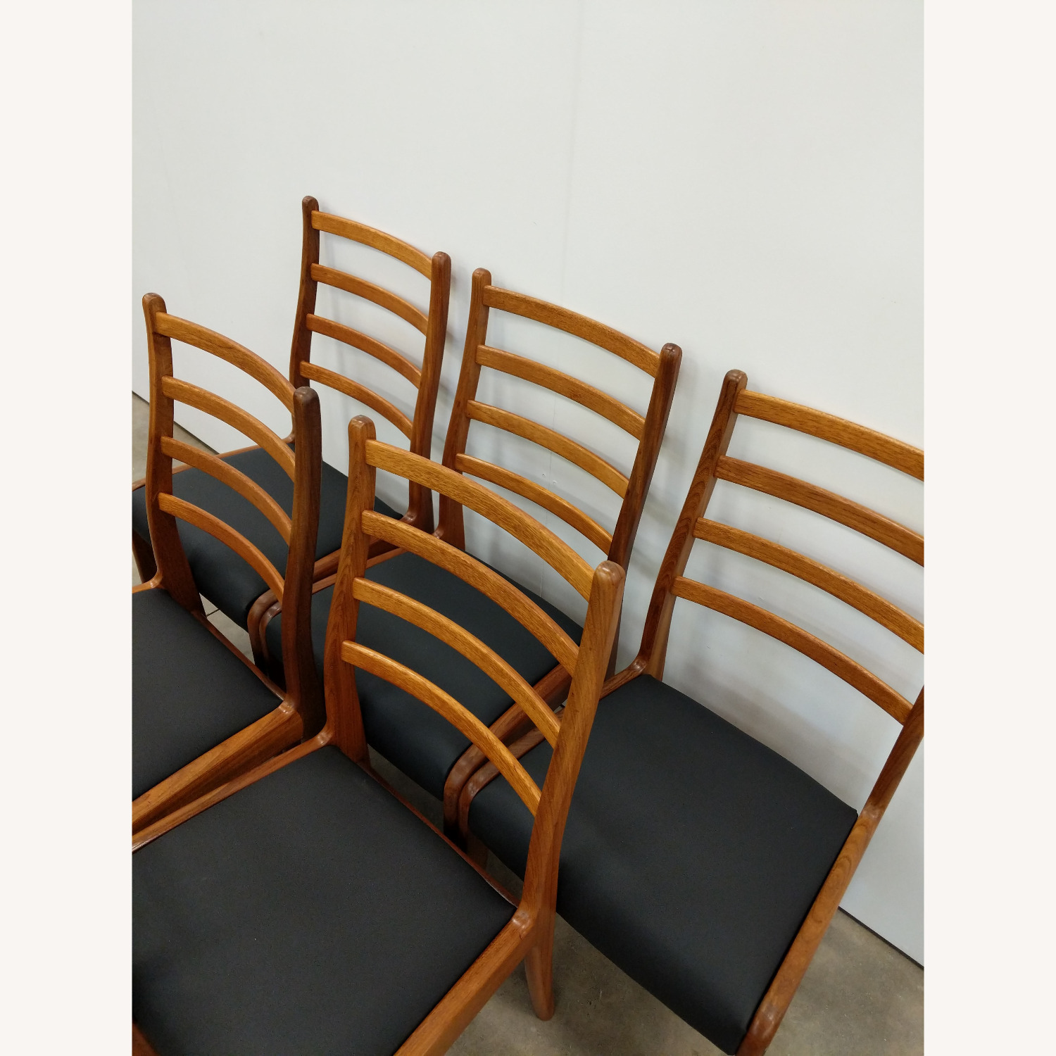 6 Vintage Mid Century Modern G Plan Dining Chairs - image-7