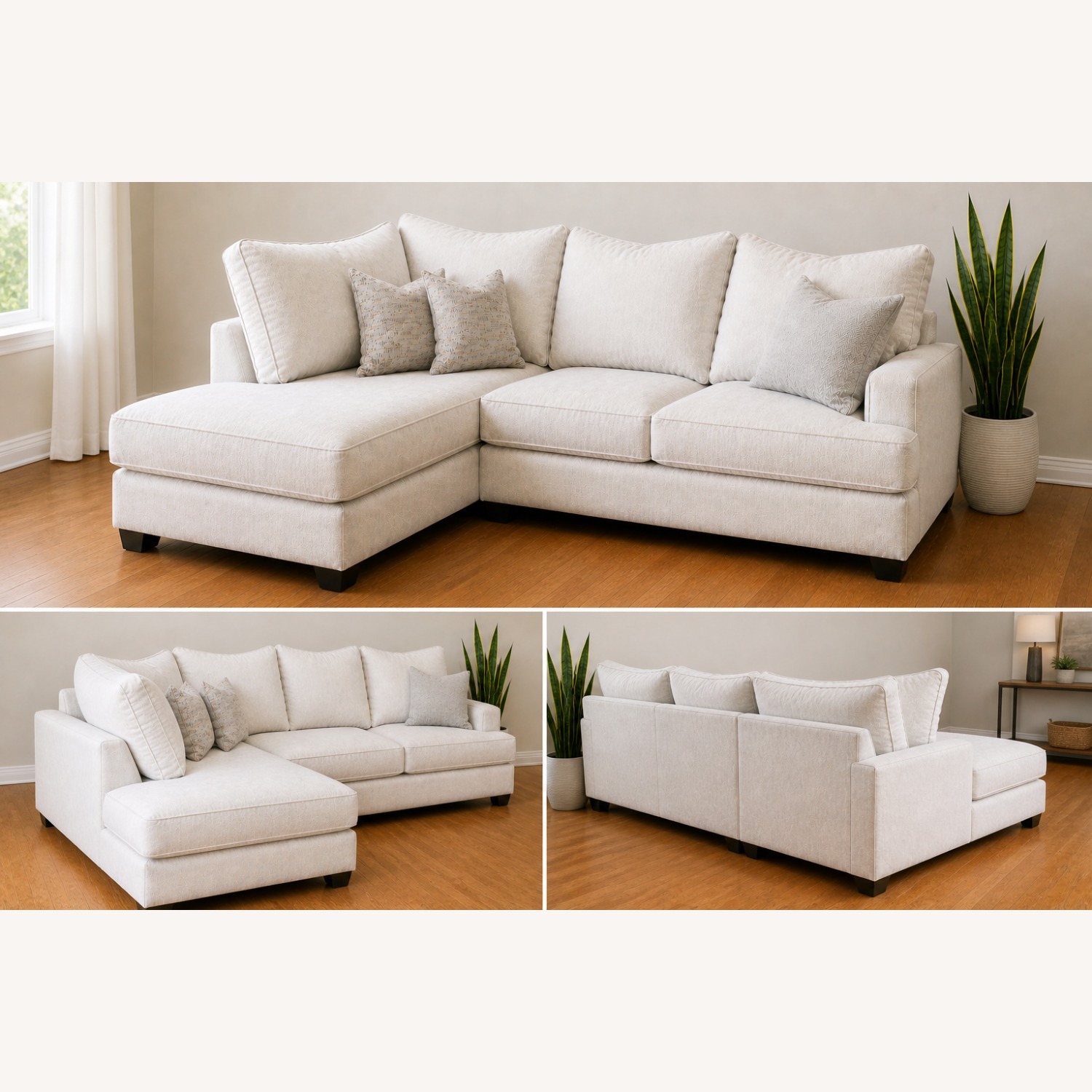 Comfortable Sofa With Chaise  - image-1