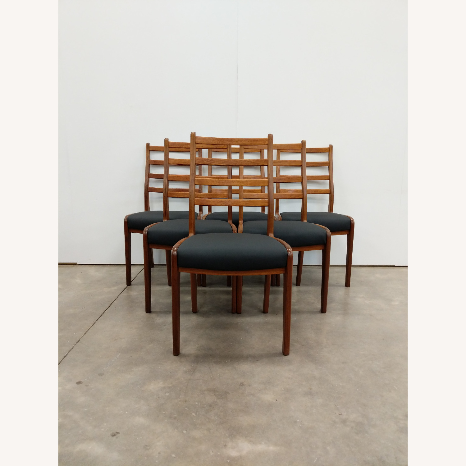 6 Vintage Mid Century Modern G Plan Dining Chairs - image-5