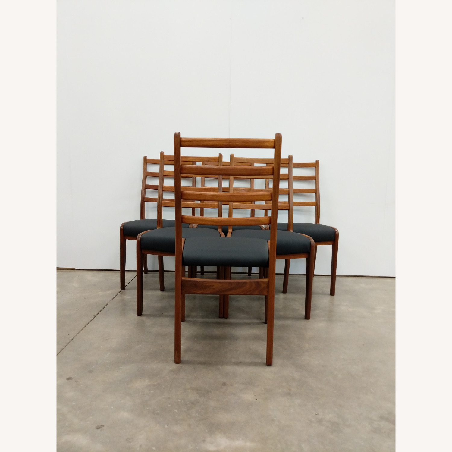 6 Vintage Mid Century Modern G Plan Dining Chairs - image-3