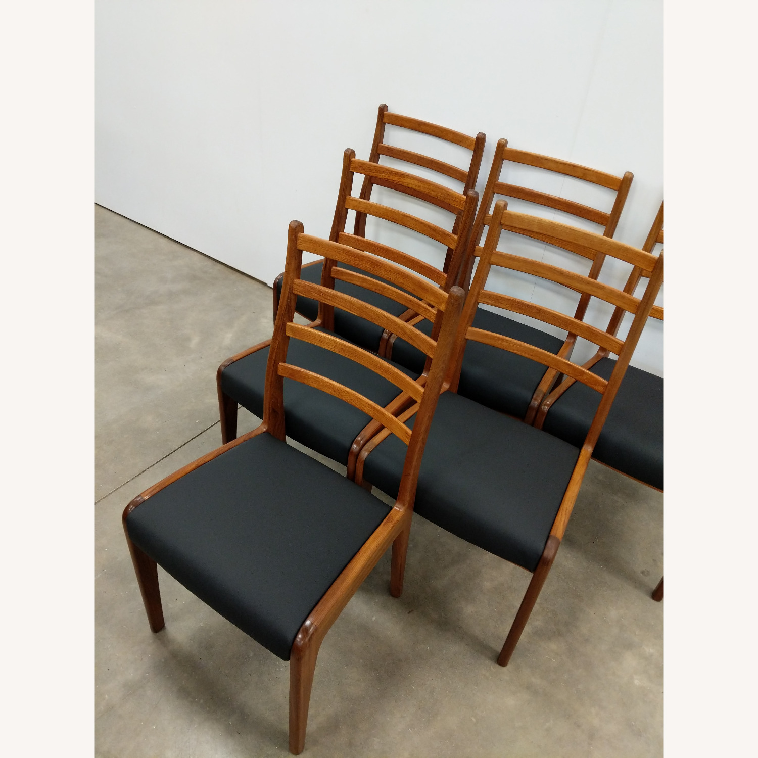 6 Vintage Mid Century Modern G Plan Dining Chairs - image-7