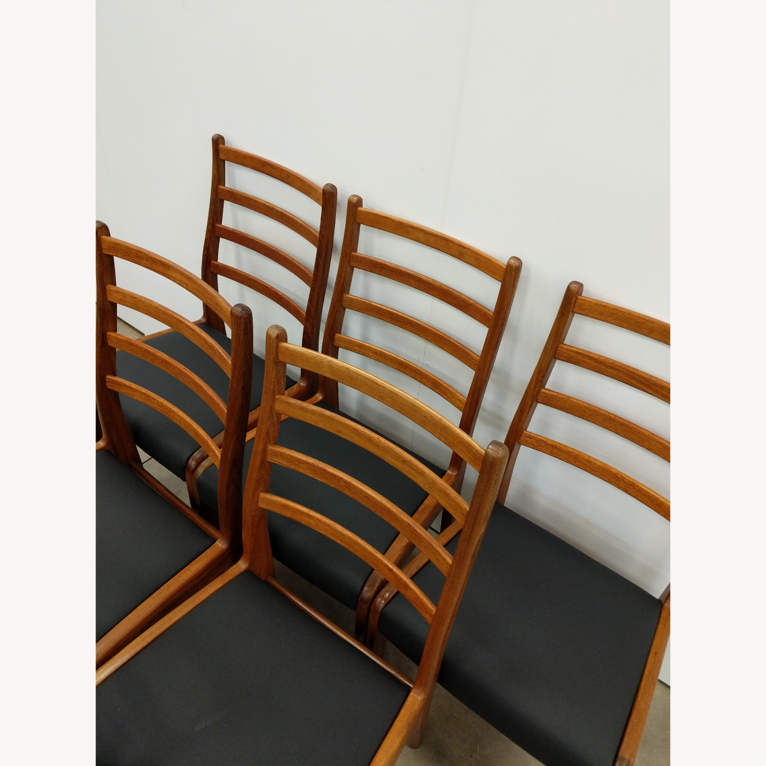 6 Vintage Mid Century Modern G Plan Dining Chairs - image-8