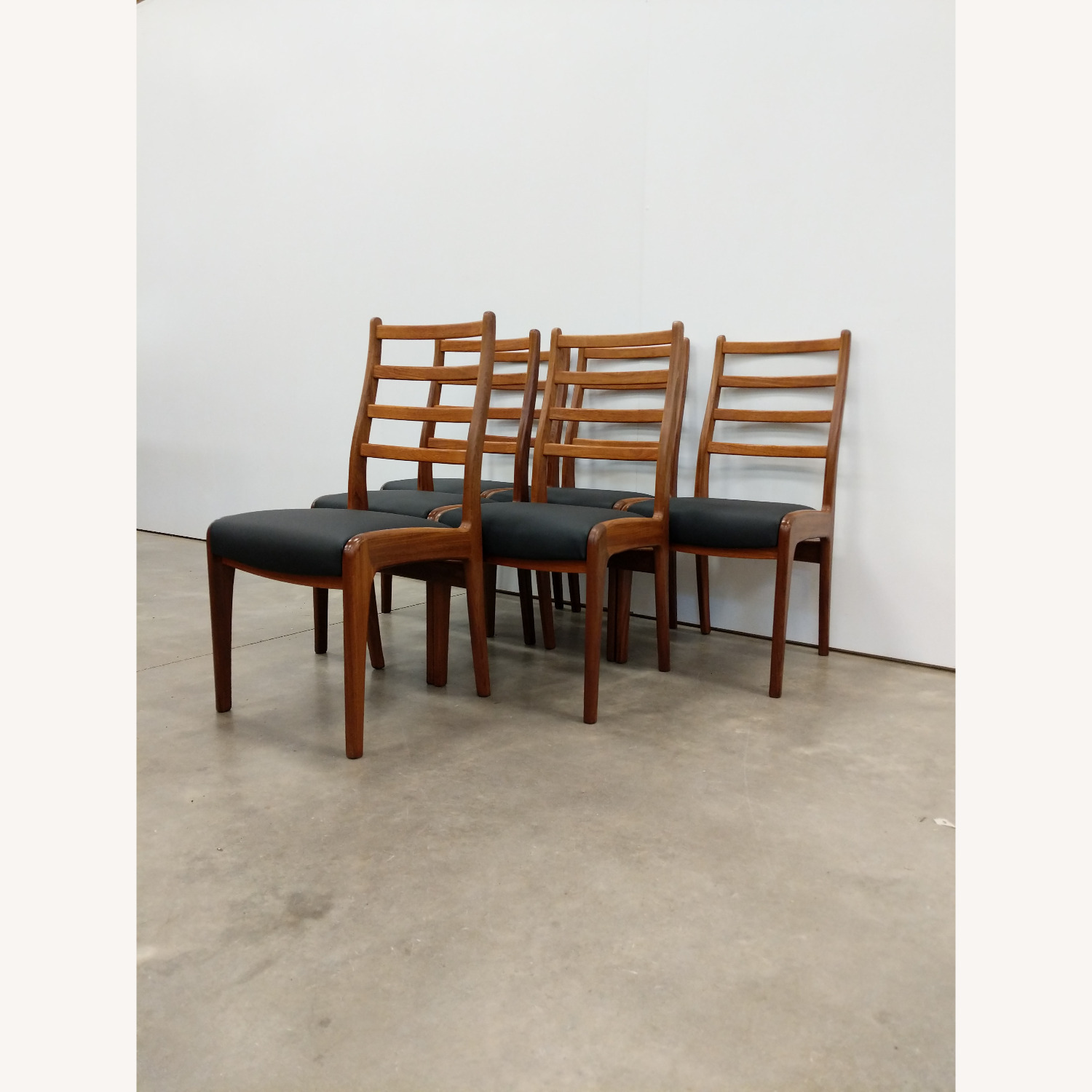 6 Vintage Mid Century Modern G Plan Dining Chairs - image-6