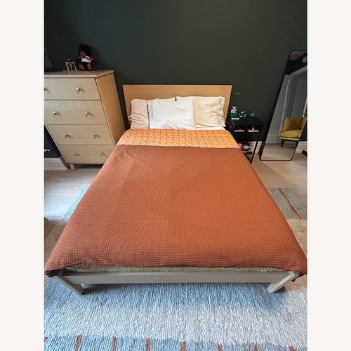 Used Pottery Barn Platform Bed (Full) for sale on AptDeco