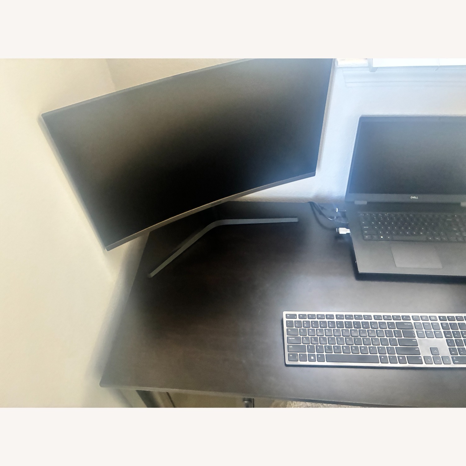 Sauder Edge Water Computer Desk, Black Wood - image-3