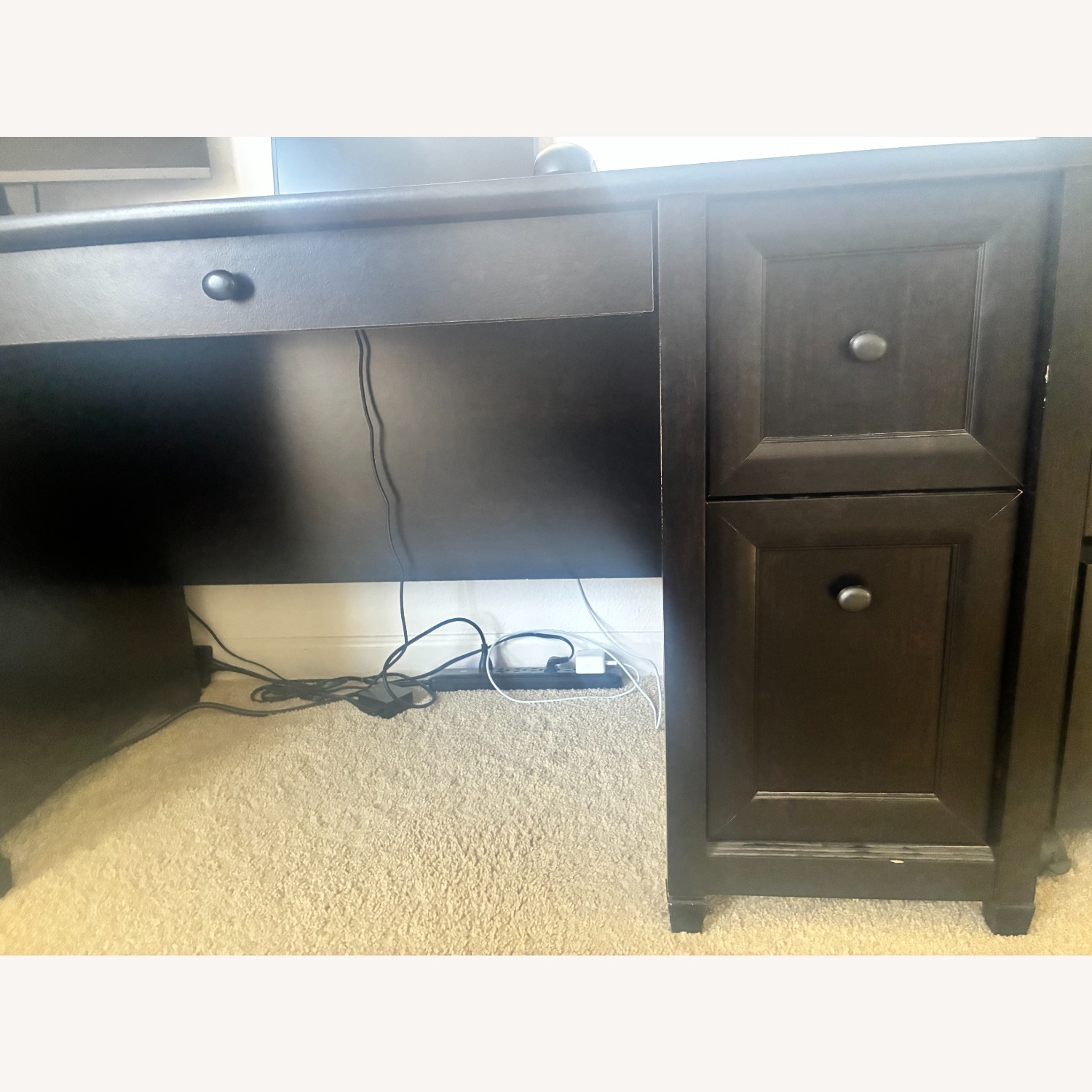Sauder Edge Water Computer Desk, Black Wood - image-6
