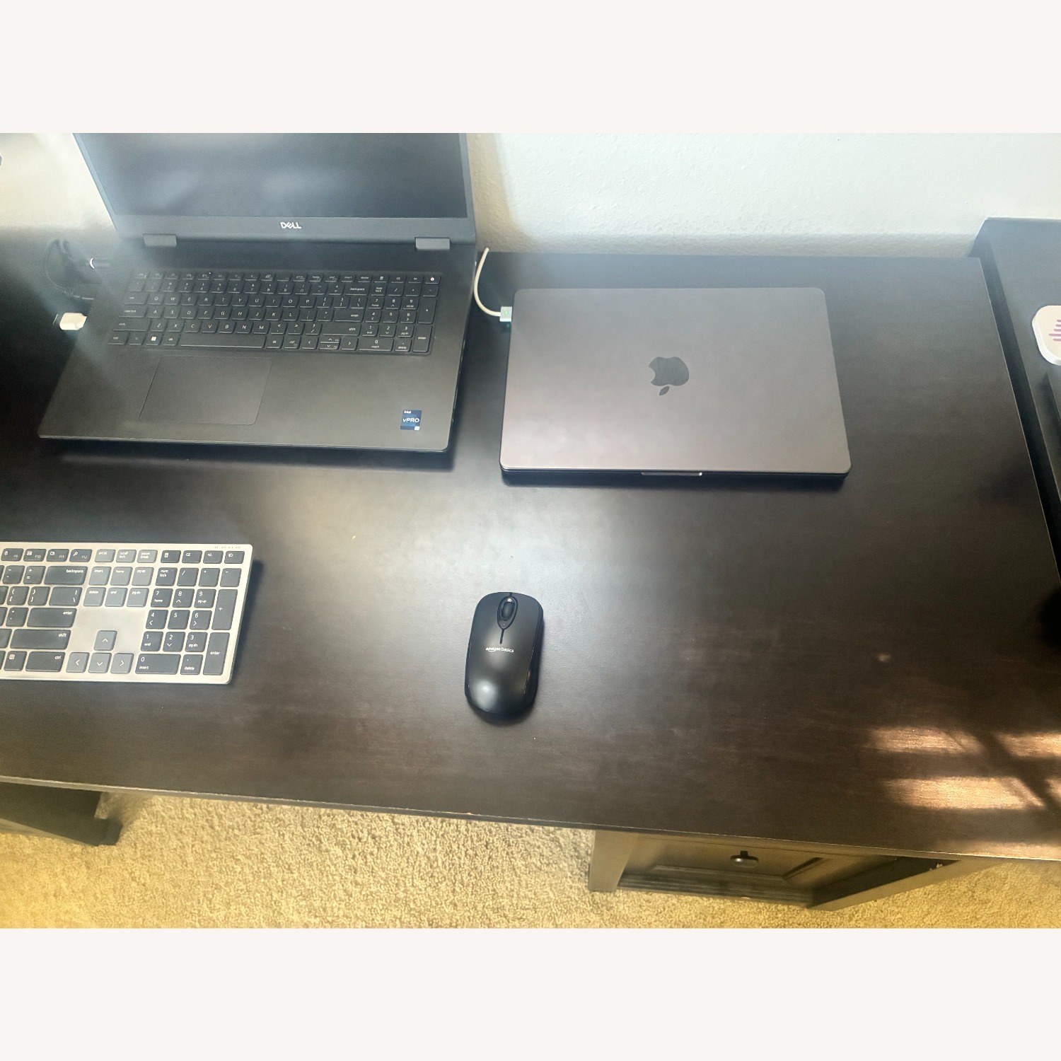 Sauder Edge Water Computer Desk, Black Wood - image-2