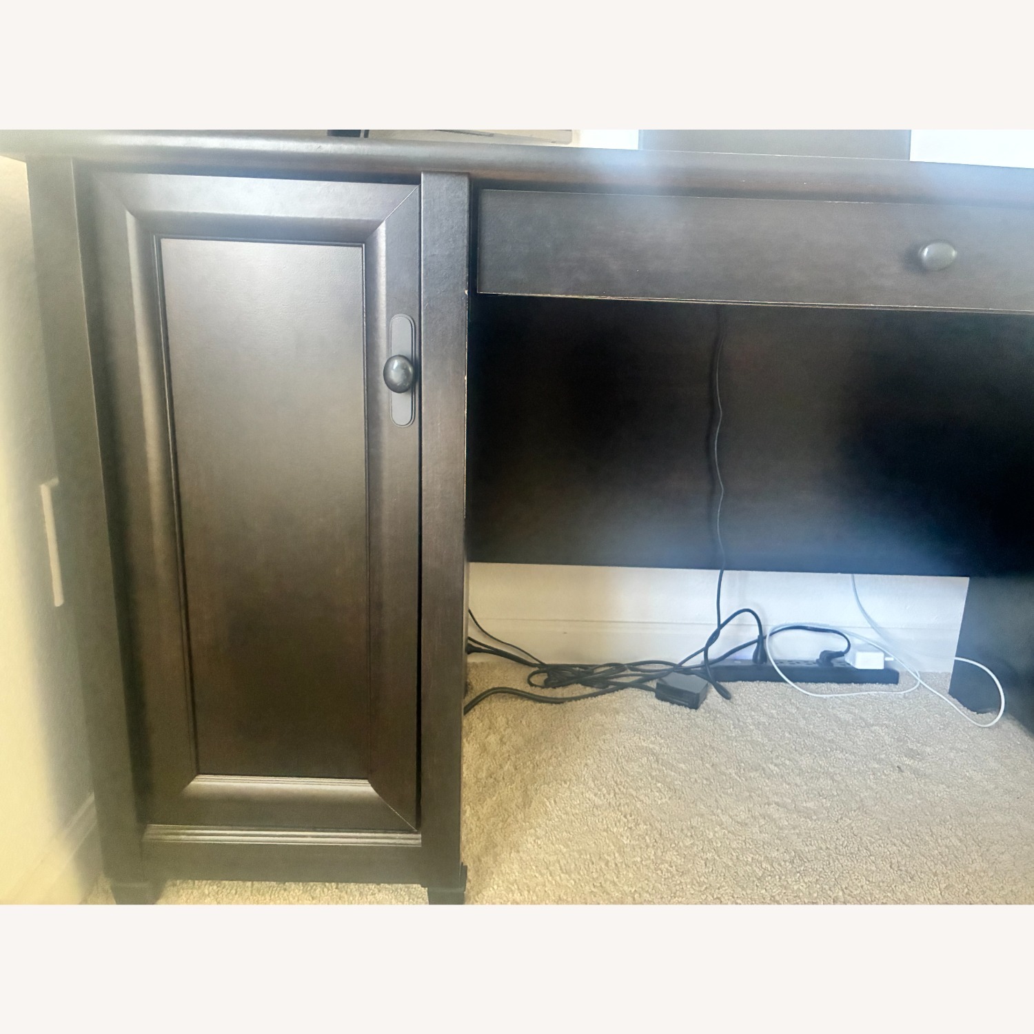 Sauder Edge Water Computer Desk, Black Wood - image-5